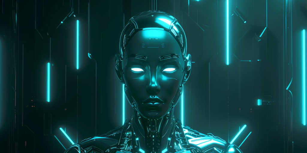 AI Chatbot Humanoid Representation